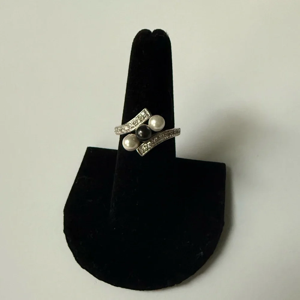 925 Pearl Ring